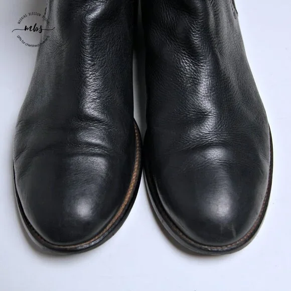 Madewell the Ainsley Leather Chelsea Boots